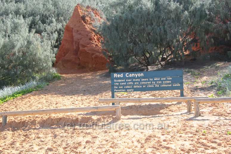 Entrance to Red Canyon