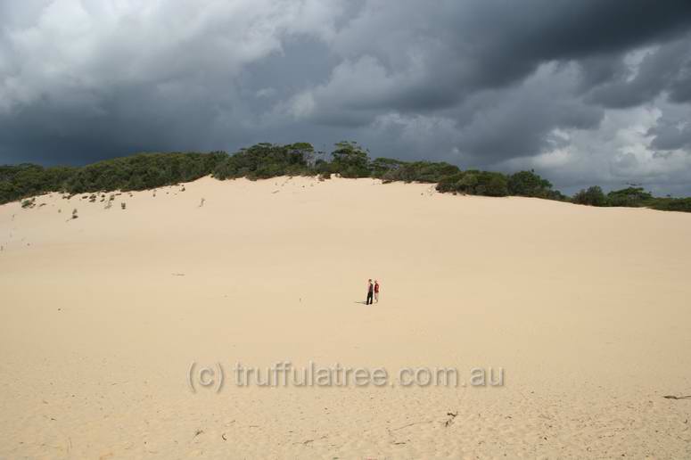 Carlo Sandblow, Rainbow Beach