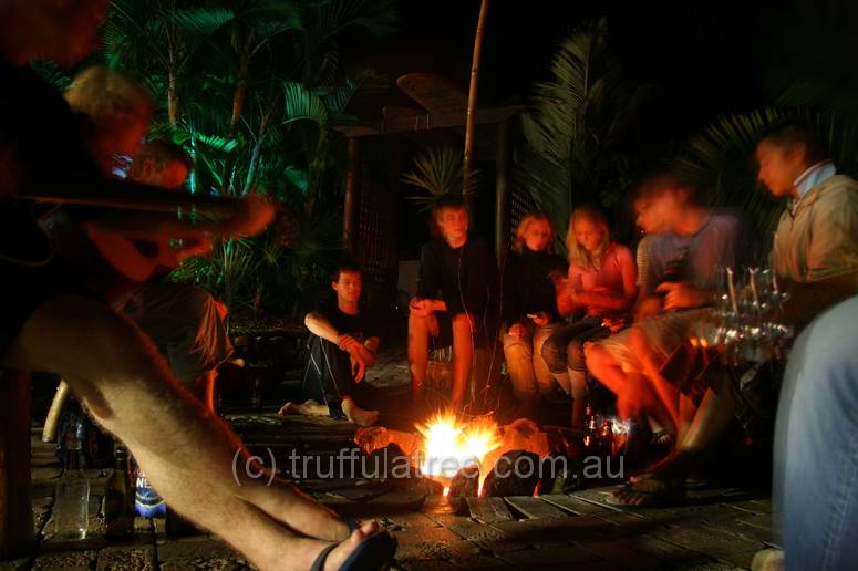 Jamming around the fire, Cool Bananas