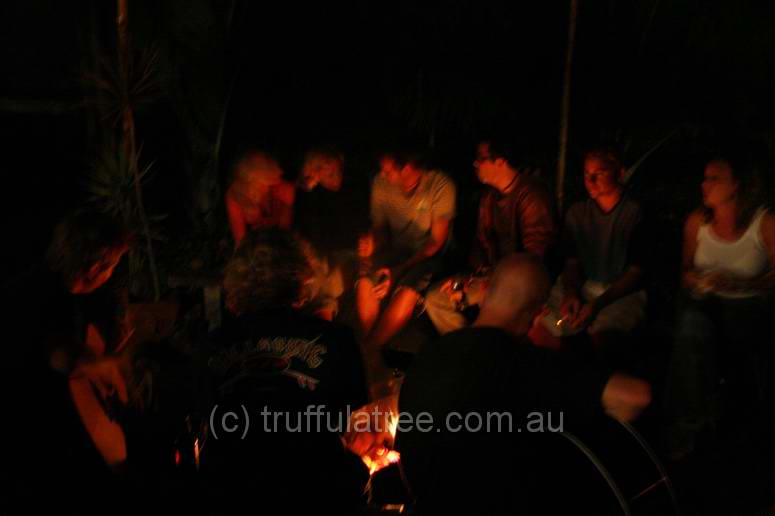 Jamming around the fire, Cool Bananas