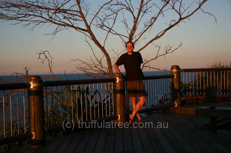 Self Portrait at sunset, Town of 1770