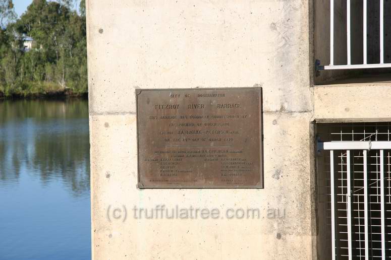 Fitzroy River Barrage, Rockhampton