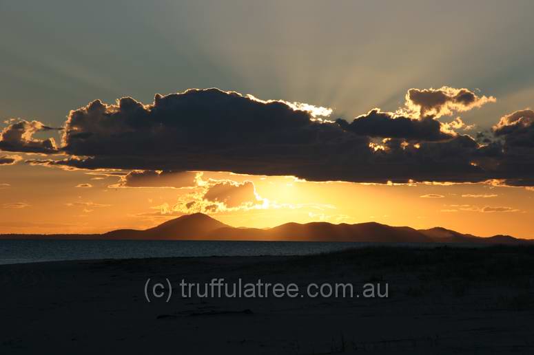 Sunset on Great Keppel Island