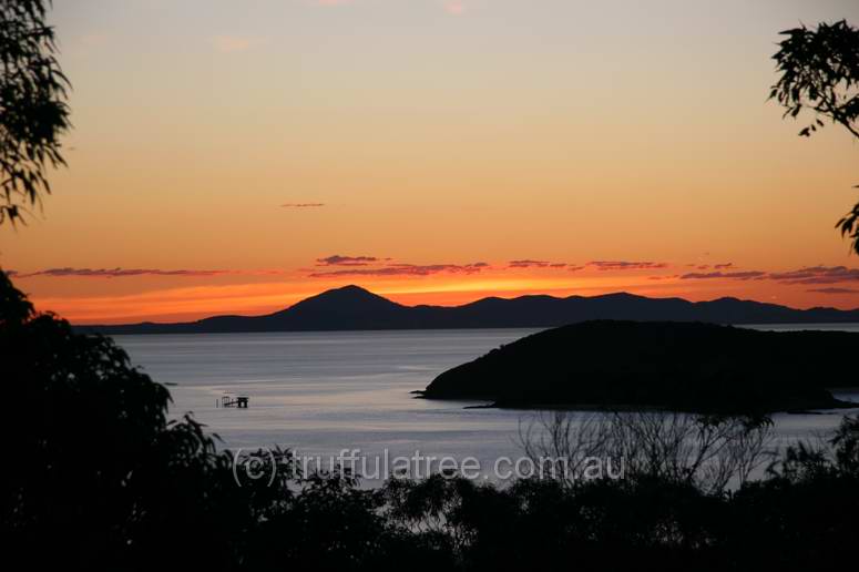 Sunset from the top of Great Keppel
