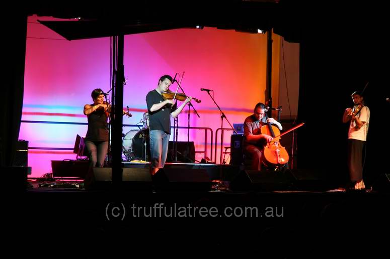 Sunset and FourPlay String Quartet