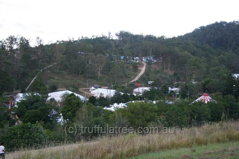 View from the hilltop at Woodford