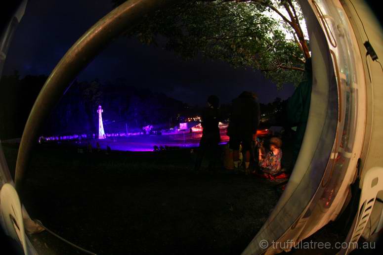 The Amphitheatre through a fisheye