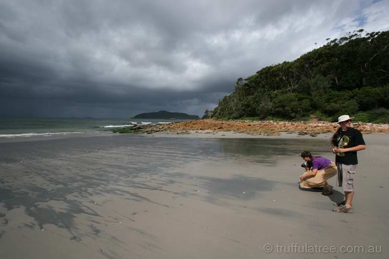 Dave and Katy at Yacaaba Head