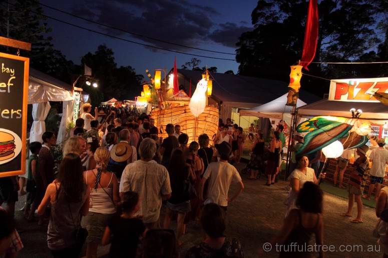 Lantern parade on the streets