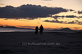 Couple on the beach at Sunset, Great Keppel Island