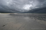 Striking beach landscape