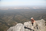 Bird's eye views from the top of Bluff Knoll