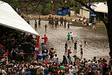 Playing in the mud at The Grand