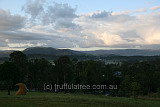 View from the hilltop at Woodford