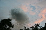 No it's not the yanks bombing us yet, it's just the cloud from people torching sugarcane (at sunset of course as it's prettier that way)