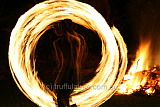 Fire twirling at Mission Beach backpackers. Hopefully the place is still there (a cyclone just hit the area)