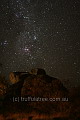 Devil's Marbles with amazing desert stars