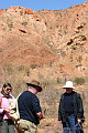 Looking for shatter cones inside Gosses Bluff