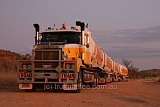 My favourite shiny road train at dawn in the Kimberley
